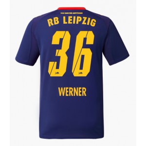 RB Leipzig Timo Werner #36 Jalkapallovaatteet Vieraspaita 2025-26 Lyhythihainen